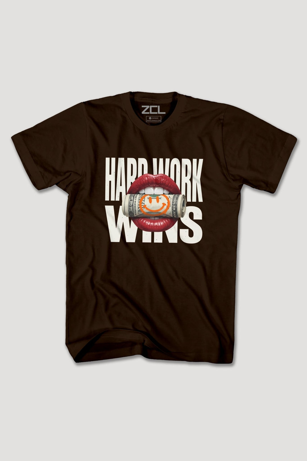 HARD WORK WINS TEE - Zamage