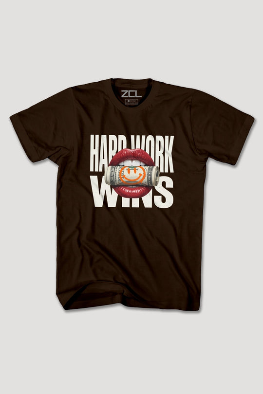 HARD WORK WINS TEE - Zamage