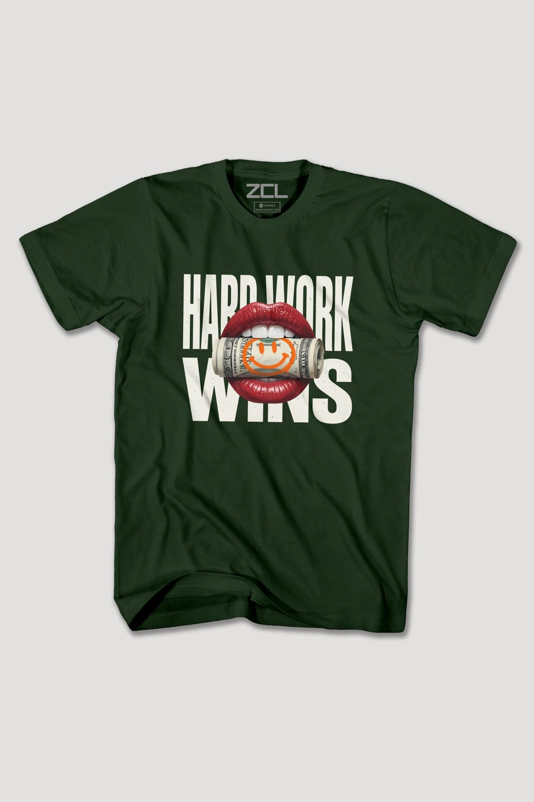HARD WORK WINS TEE - Zamage