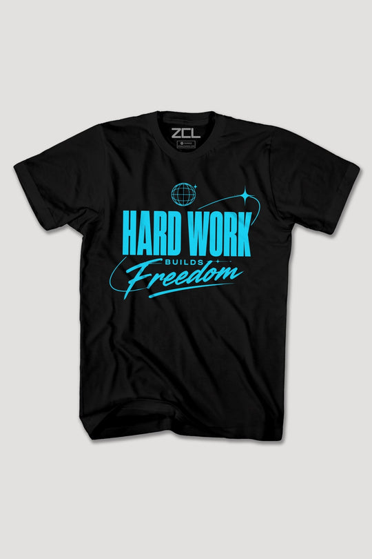 HARDWORK BUILDS FREEDOM TEE - Zamage