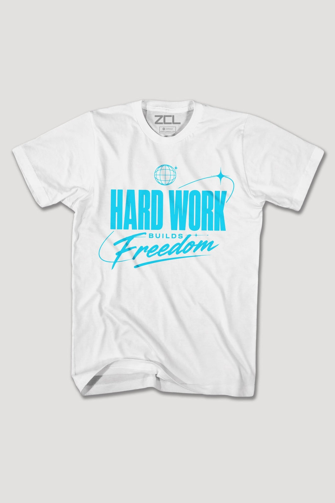 HARDWORK BUILDS FREEDOM TEE - Zamage
