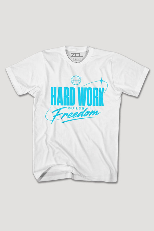 HARDWORK BUILDS FREEDOM TEE - Zamage