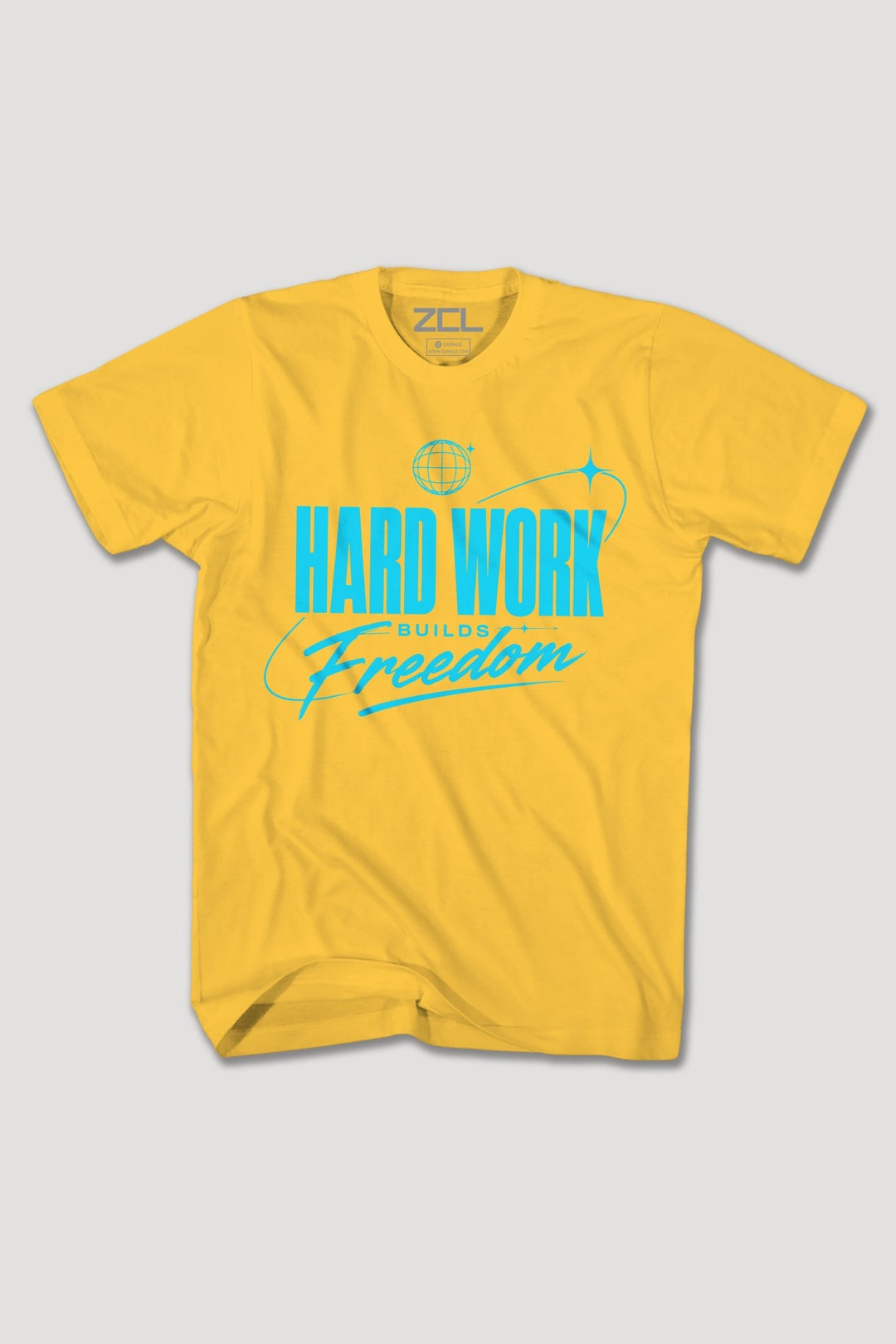 HARDWORK BUILDS FREEDOM TEE - Zamage