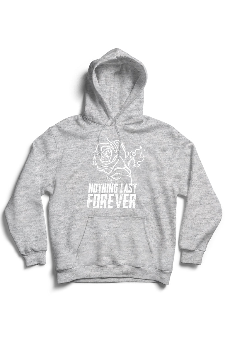 Nothing Last Forever Hoodie (White Logo) - Zamage