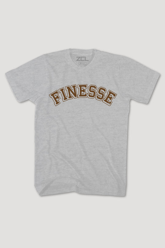 Finesse Tee (bruin logo)