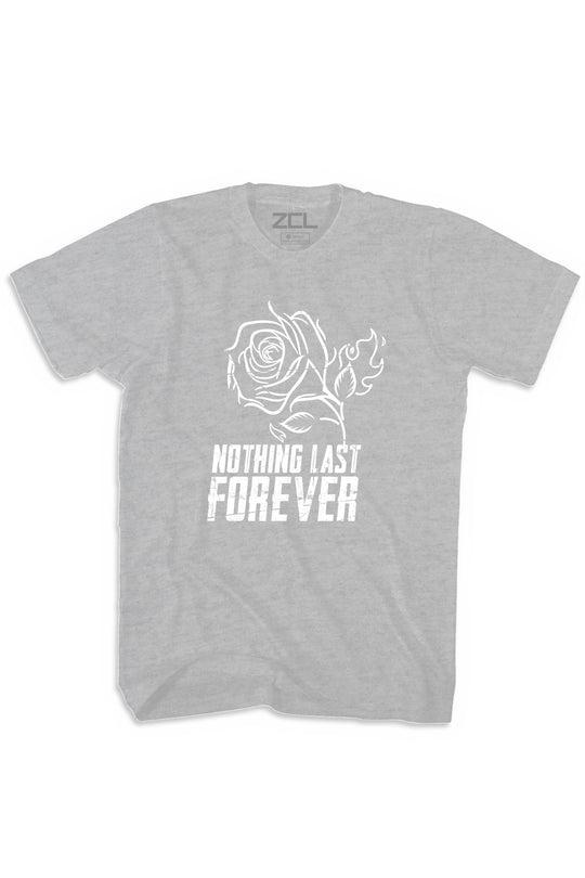 Nothing Last Forever Tee (White Logo) - Zamage