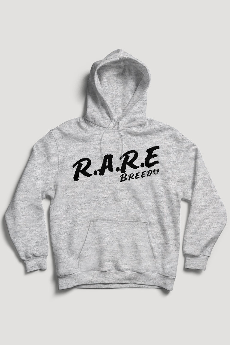 Zeldzame ras hoodie (zwart logo)