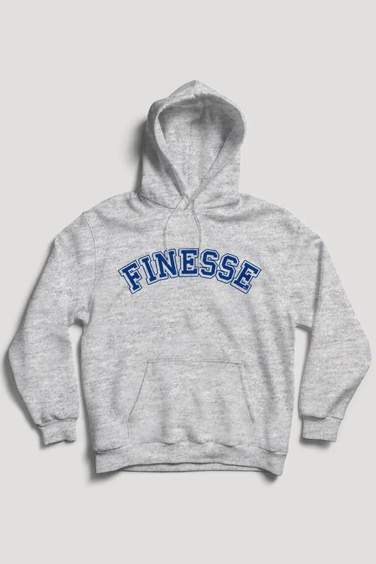 Finesse Hoodie (Royal Blue Logo) - Zamage