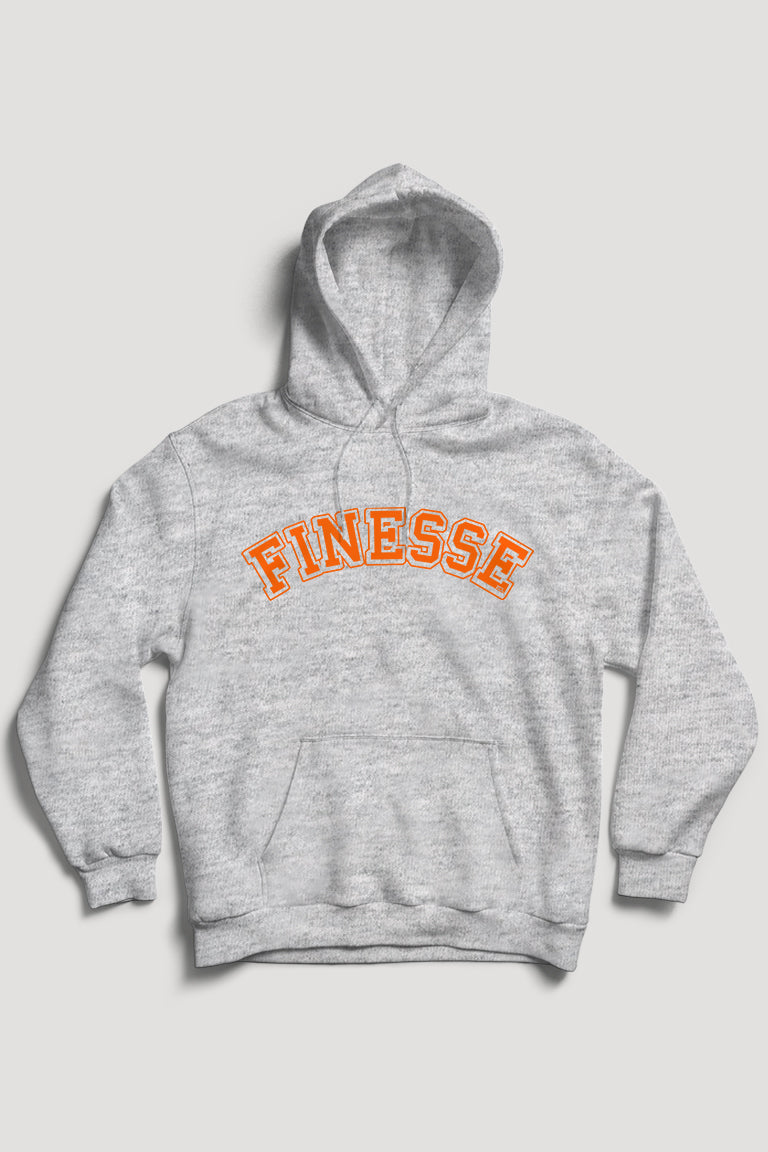 Finesse Hoodie (Orange Logo)