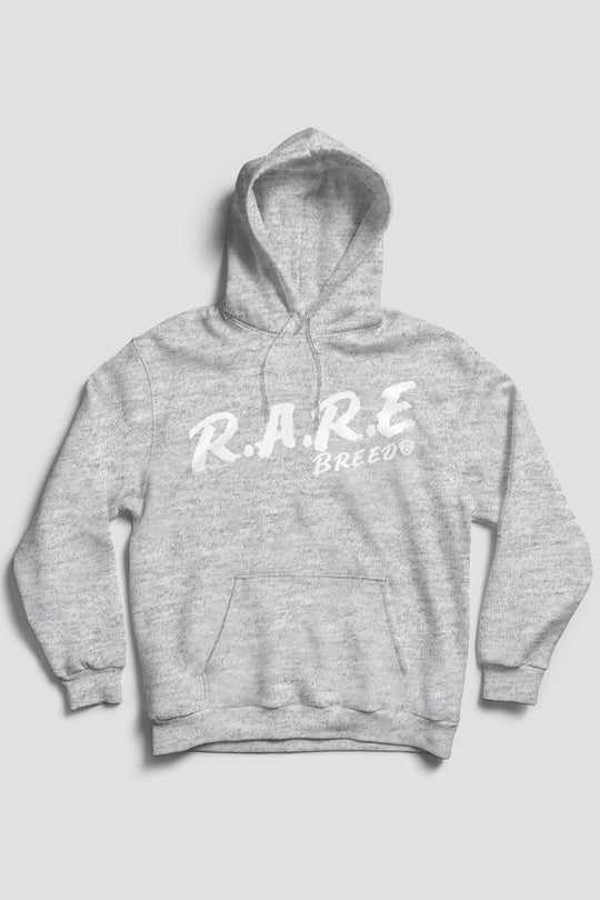 Zeldzame ras hoodie (wit logo)