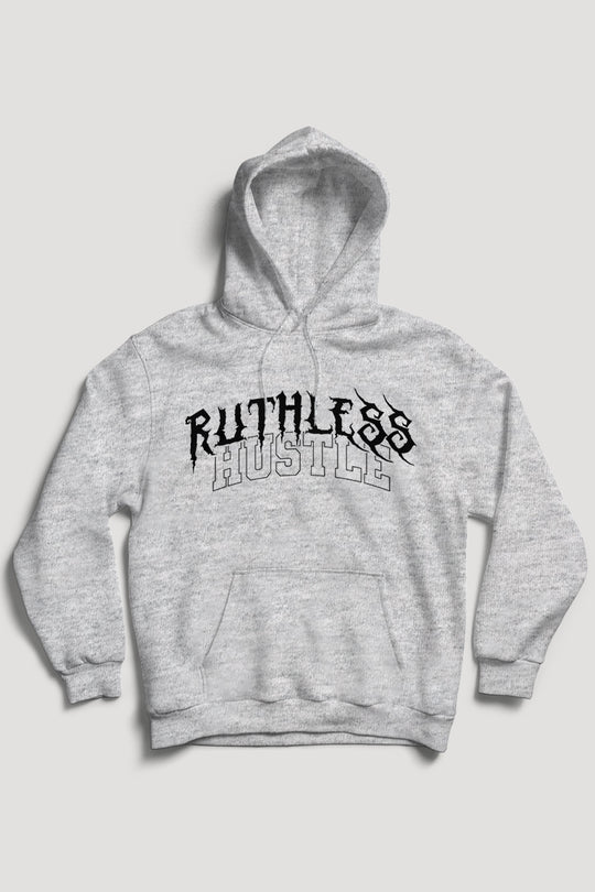 Ruthless Hustle Hoodie (zwart logo)