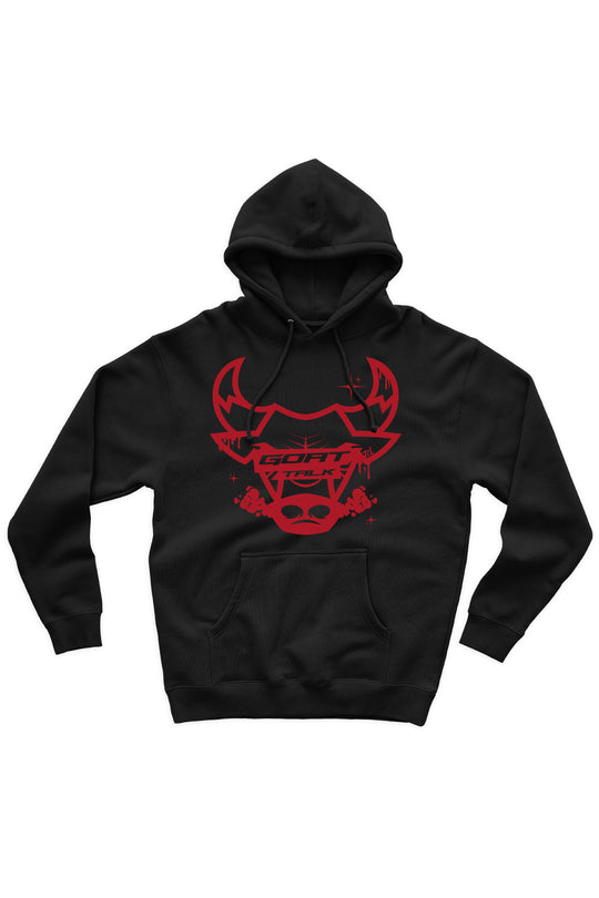 Goat Talk Hoodie (Red Logo) - Zamage