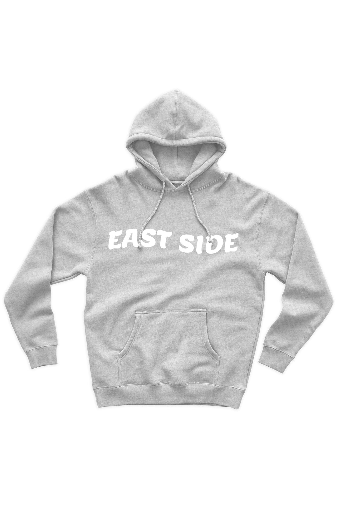 East Side Hoodie (White Logo) - Zamage
