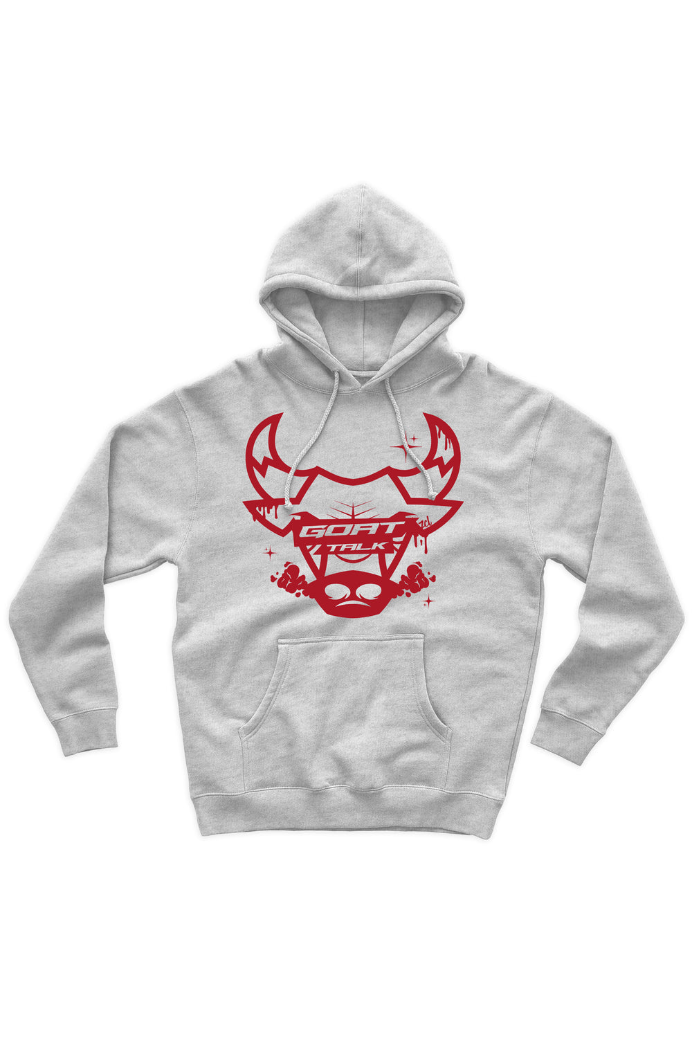 Goat Talk Hoodie (Red Logo) - Zamage