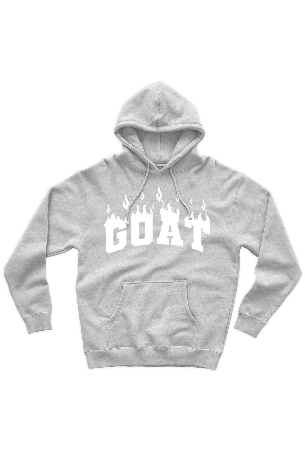 Goat Flame Hoodie (White Logo) - Zamage