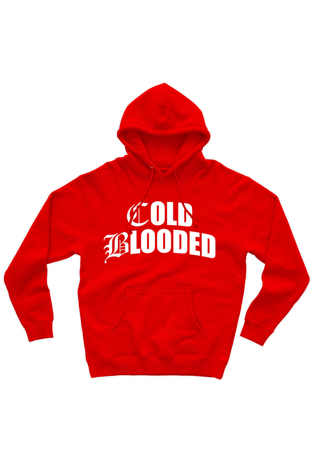 Cold Blooded Hoodie (White Logo) - Zamage