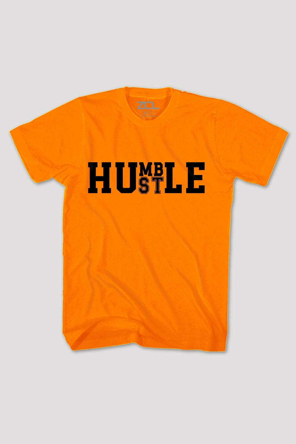 Humble Hustle Tee (Black Logo) - Zamage