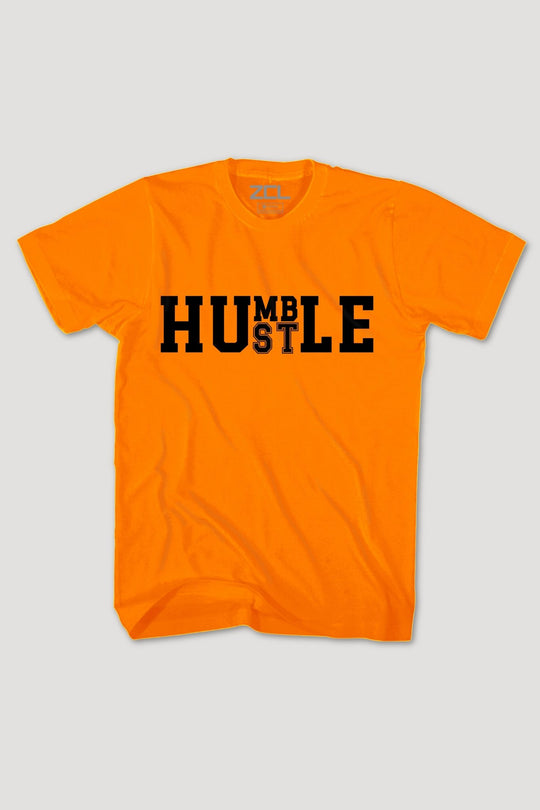 Humble Hustle Tee (Black Logo) - Zamage