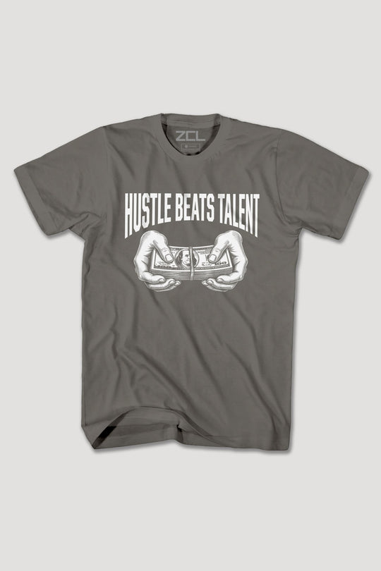 HUSTLE BEATS TALENT TEE - Zamage