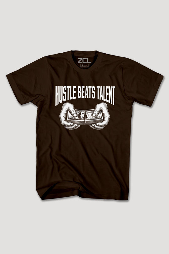 HUSTLE BEATS TALENT TEE - Zamage