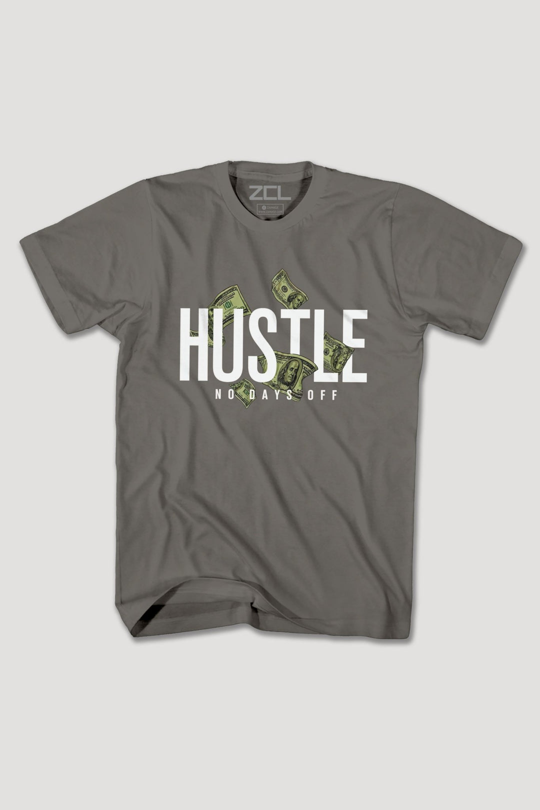 HUSTLE NO DAYS OFF TEE - Zamage