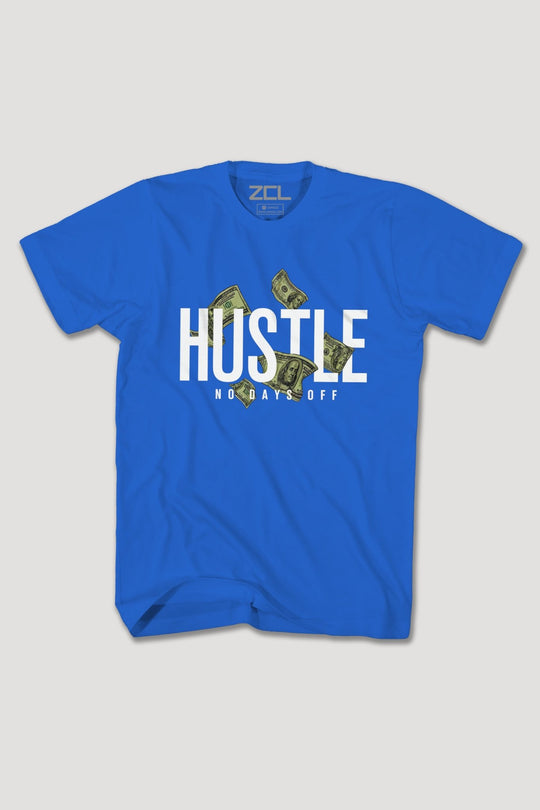 HUSTLE NO DAYS OFF TEE - Zamage