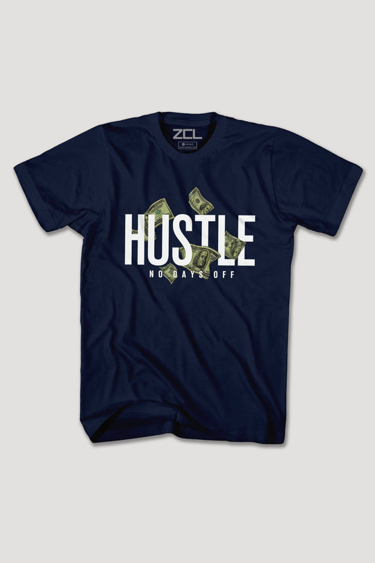 HUSTLE NO DAYS OFF TEE - Zamage