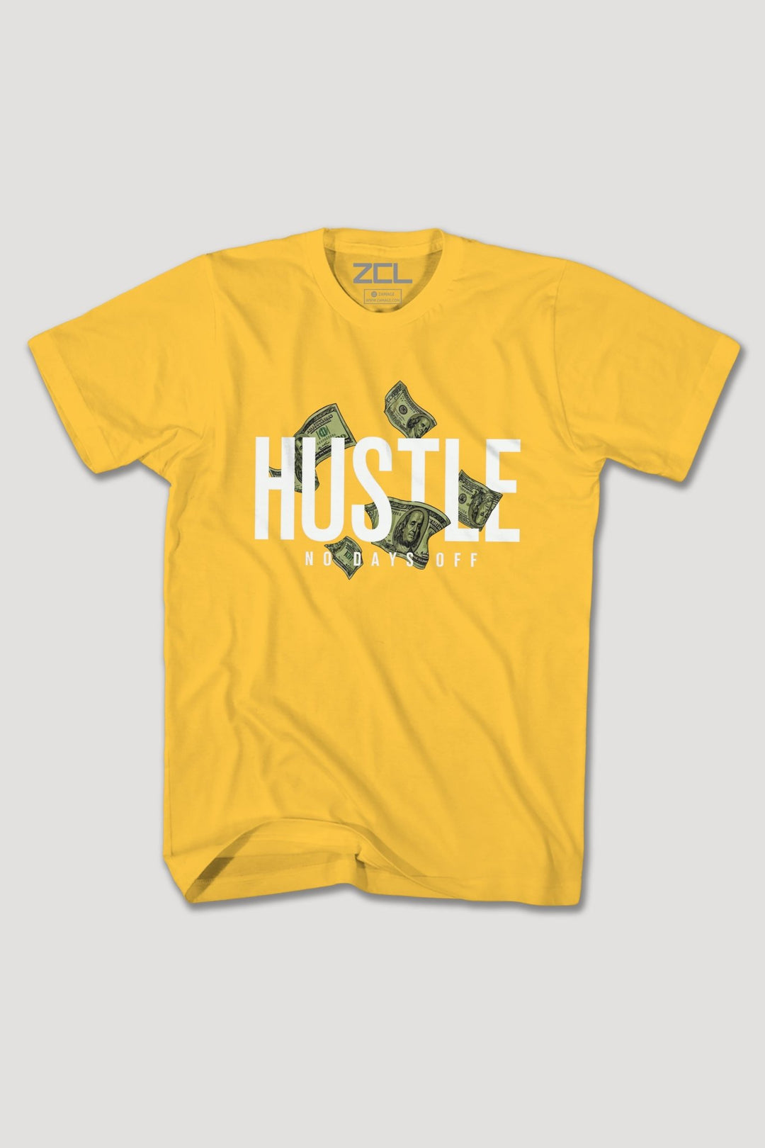 HUSTLE NO DAYS OFF TEE - Zamage