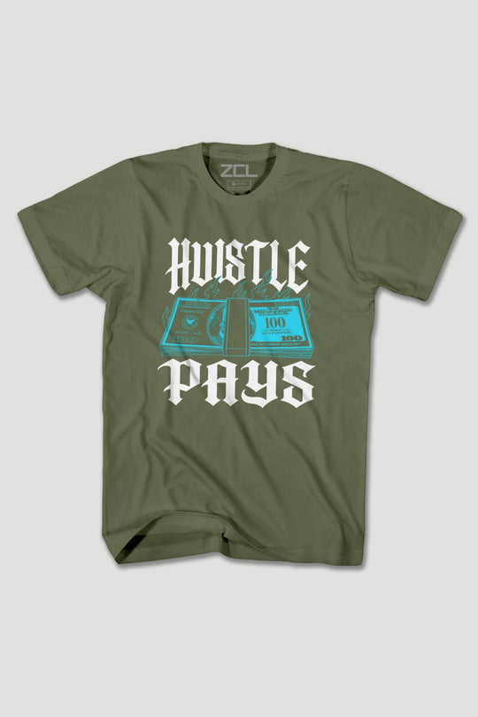 HUSTLE PAYS TEE - Zamage