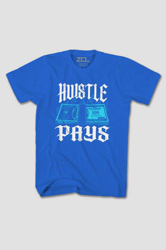 HUSTLE PAYS TEE - Zamage