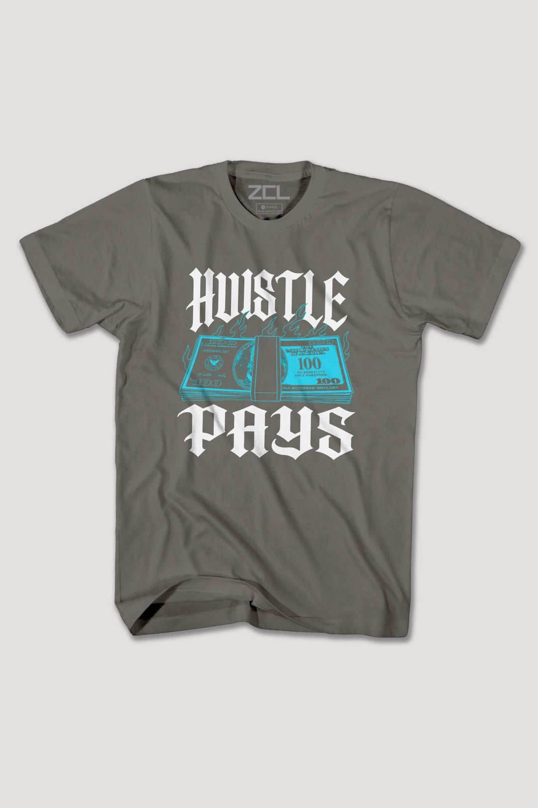 HUSTLE PAYS TEE - Zamage
