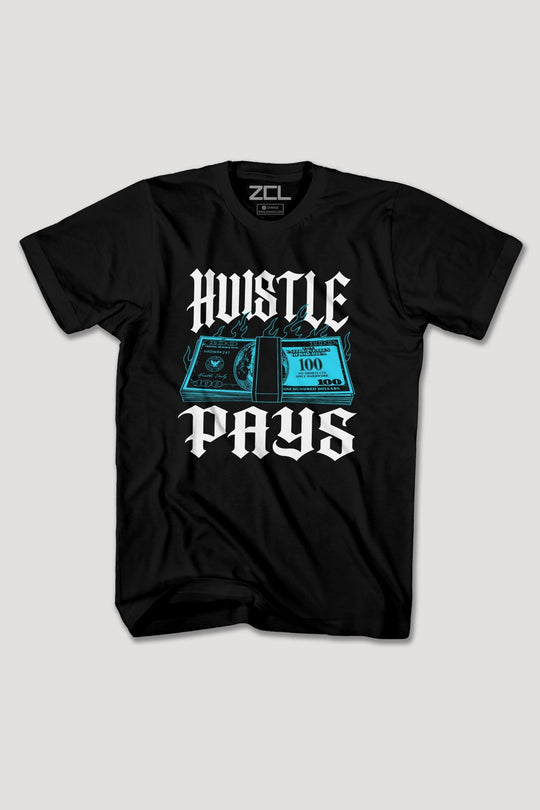 HUSTLE PAYS TEE - Zamage