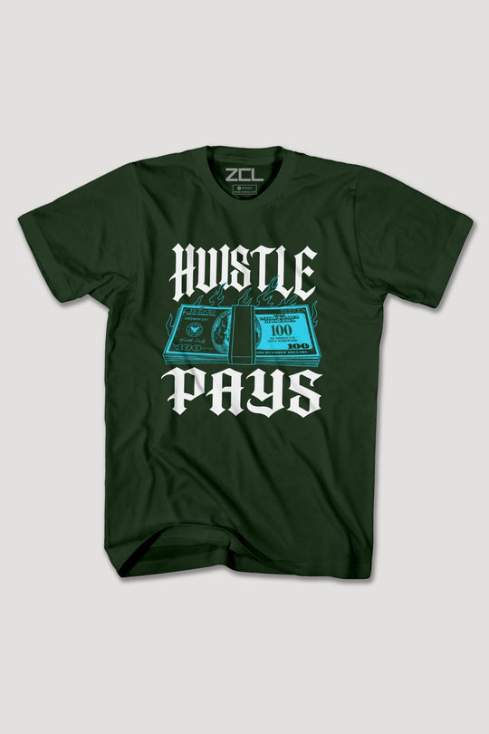 HUSTLE PAYS TEE - Zamage
