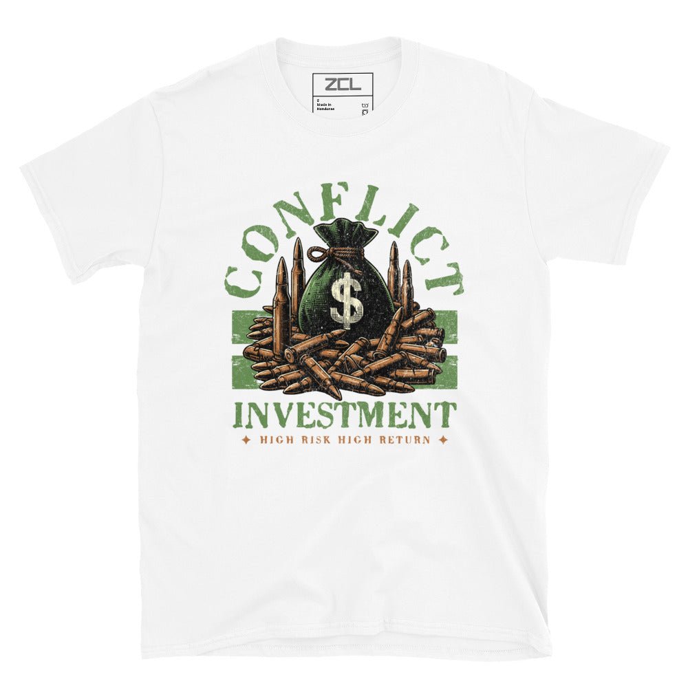 Investment Tee (Multi Color Logo) - Zamage