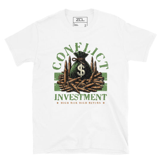 Investment Tee (Multi Color Logo) - Zamage