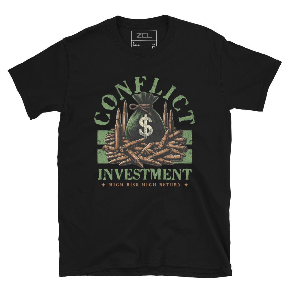 Investment Tee (Multi Color Logo) - Zamage