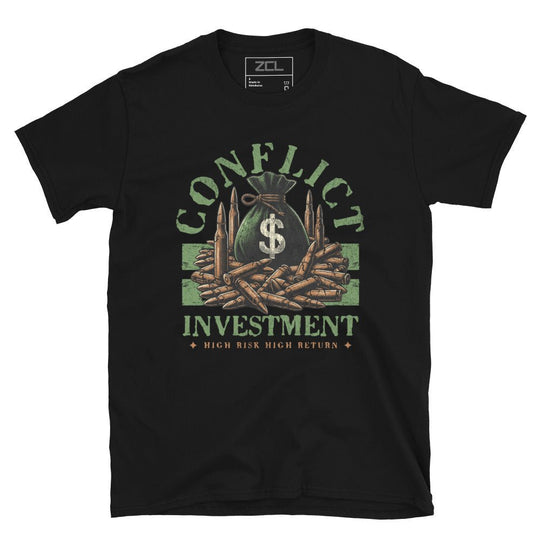 Investment Tee (Multi Color Logo) - Zamage