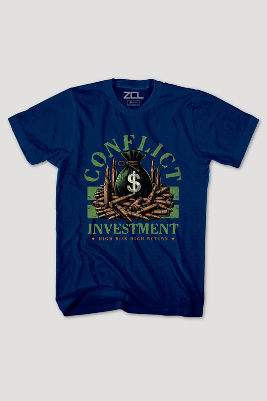 Investment Tee (Multi Color Logo) - Zamage