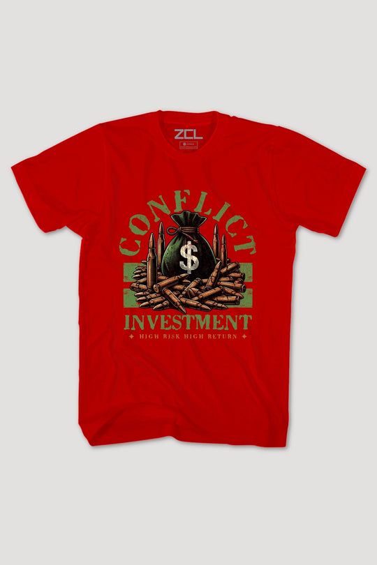 Investment Tee (Multi Color Logo) - Zamage