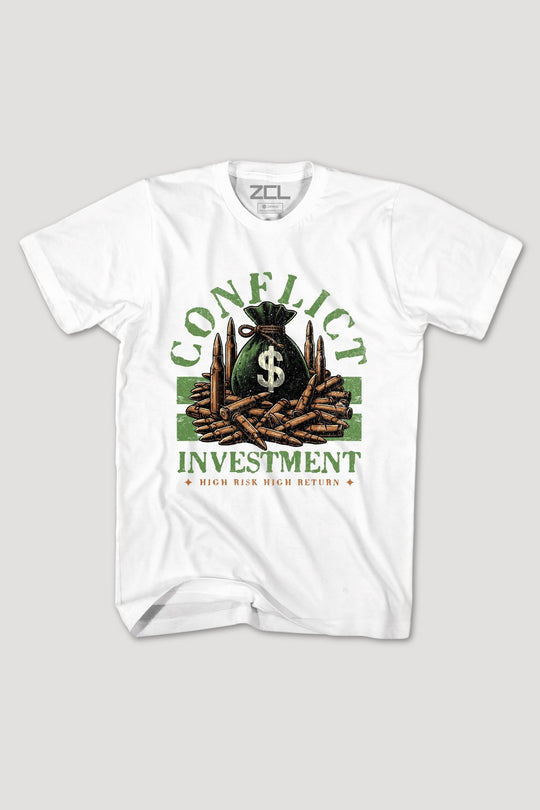 Investment Tee (Multi Color Logo) - Zamage