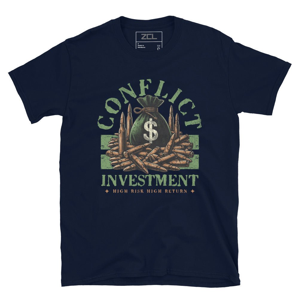 Investment Tee (Multi Color Logo) - Zamage