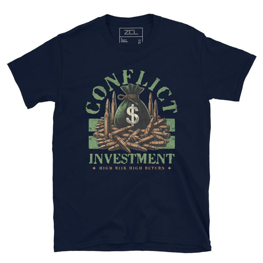 Investment Tee (Multi Color Logo) - Zamage