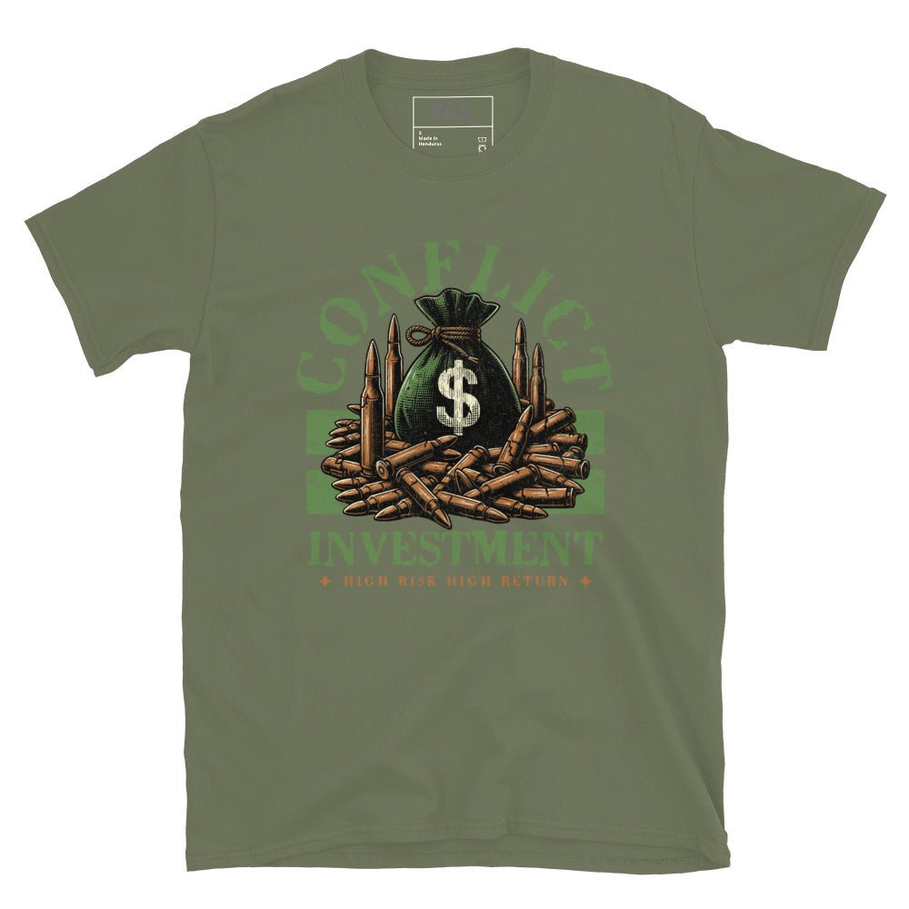 Investment Tee (Multi Color Logo) - Zamage