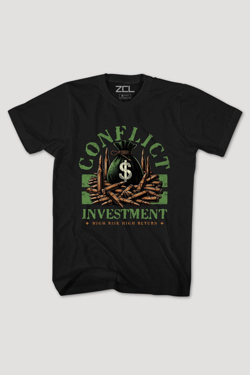 Investment Tee (Multi Color Logo) - Zamage