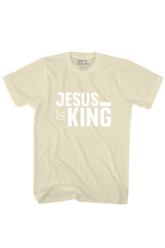 Jesus Is King Tee (White Logo)