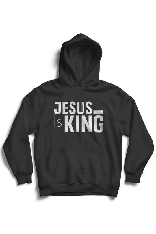 Jesus Is King Hoodie (White Logo)