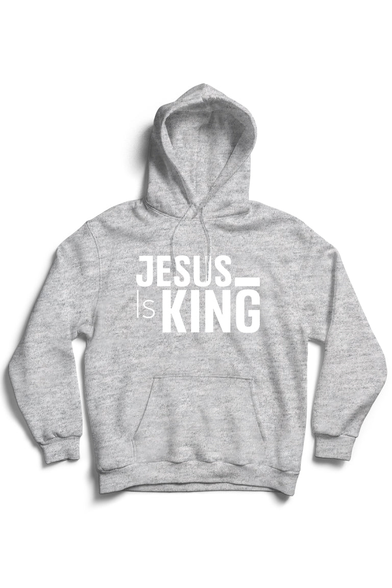 Jesus Is King Hoodie (White Logo)