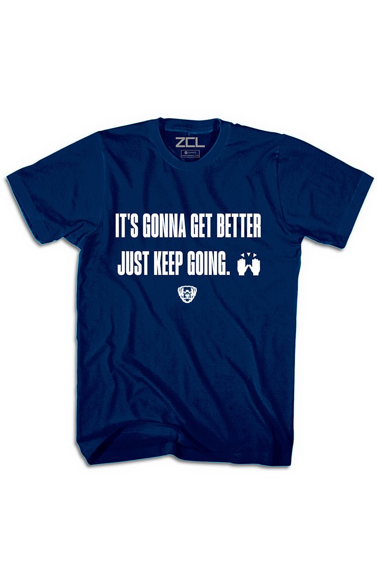 Keep Going Tee (White Logo) - Zamage