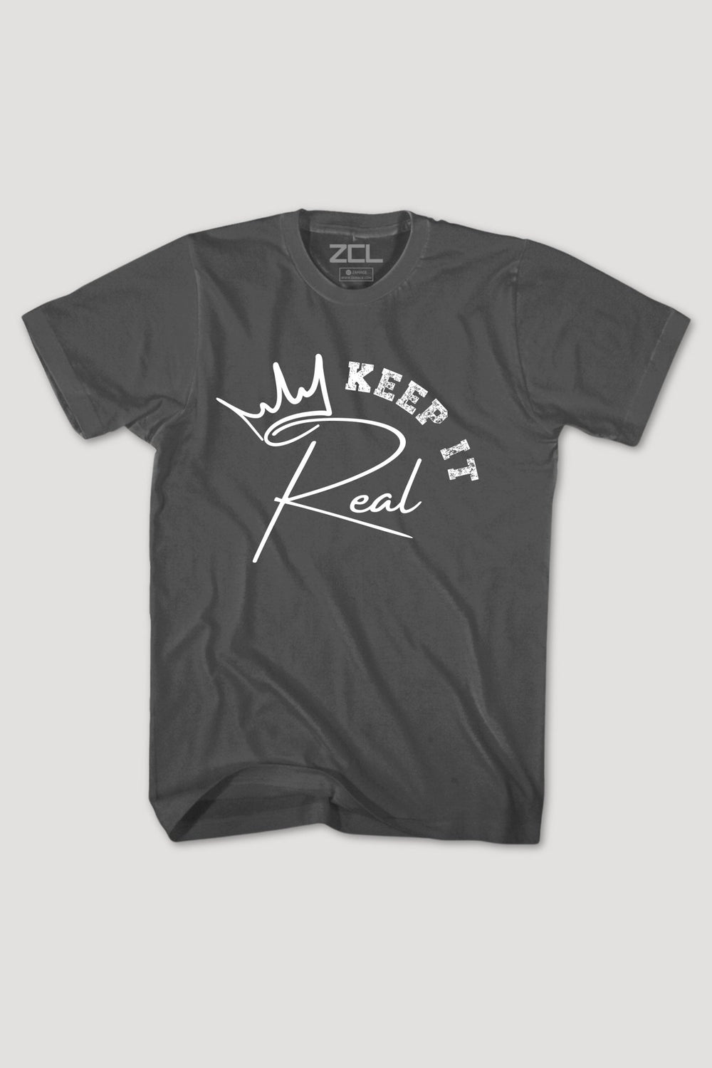 Keep It Real Tee (White Logo) - Zamage
