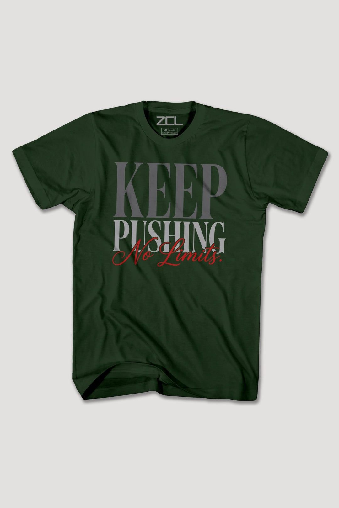 KEEP PUSHING TEE - Zamage
